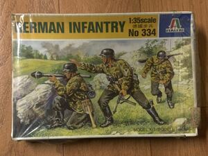 01052 ITALERI 1/35 No. 334 German Infantry イタレリ ドイツ軍 歩兵セット 未組立品