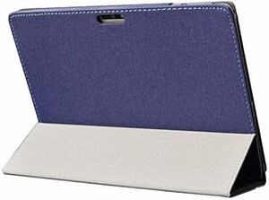 ブルー Zshion Teclast M30 用タブレット ケース スタンド機能付き 保護ケース 薄型 超軽量 全面保護型 三つ