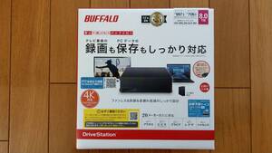 【新品】BUFFALO 外付けHDD 8TB USB3.1/USB3.0用 HD-NRLD8.0U3-BA