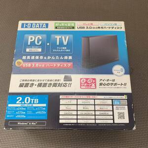 アイ・オー・データ機器 USB 3.0/2.0対応 外付ハードディスク ブラック 2TB HDCL-UT2.0
