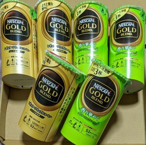 ネスカフェ ゴールドブレンド エコ＆システムパック レギュラーソリュブルコーヒー 105ｇ 6本