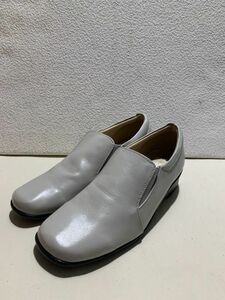 *BONNE GRACE natural leather 22.5EEE made in Japan heel height 3 centimeter *A-693