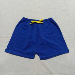 [ unused ][ stock disposal ] child clothes child girl man 140 short pants trousers simple plain usually put on room wear part shop put on 