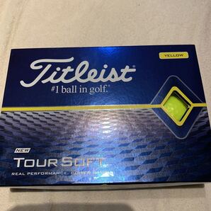 タイトリスト TOUR SOFT ツアーソフト YELLOW 12球入 1ダース Titleist 送料無料