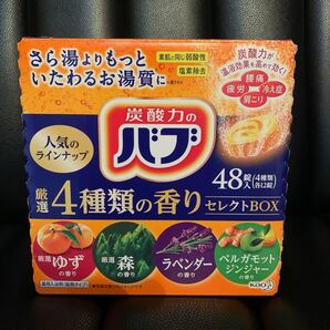 花王 入浴剤 バブ 厳選4種類の香りセレクト 48錠 中身のみ発送 送料無料