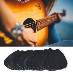  Medama 10 piece 0.5mm guitar pick set guitar base ukulele pick triangle type cell Lloyd light weight durability simple black 