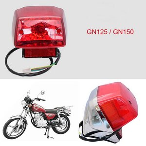 爆売れ スズキ モーターサイクル テールランプ GN125 GN125H GN125F GN150 システム リア ストップライト ブレーキ