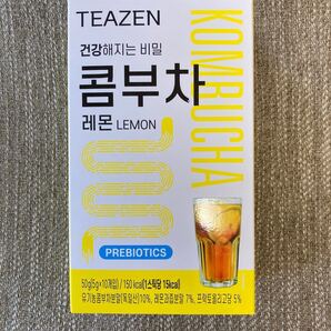 TEAZEN (ティーザン) ティーゼン コンブチャ:レモン5g x 10袋入