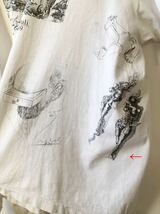 80s 90s Salvador Dali マルチプリント Tシャツ XL位 ビンテージ 80年代 90年代 サルバドール ダリ アート オリジナル ヴィンテージ_画像7