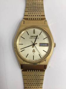 1円~ SEIKO KING QUARTZ 5856-7030 セイコー キング クオーツ