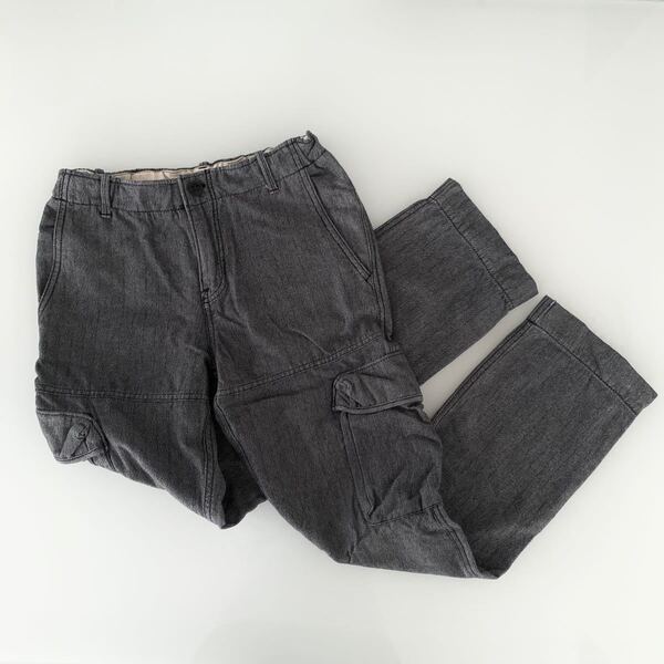 GAP Kids ヘリンボーン柄 パンツ 綿・160