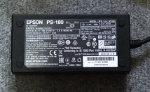 エプソン TMシリーズ用パワーサプライ(電源セット)純正PS-180 + AC-170_画像1