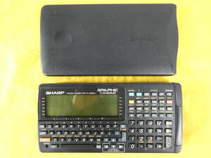 SHARP シャープ PC-G850V ポケットコンピュータ GRAPHIC C-LANGUAGE ポケコン 関数電卓 ※ジャンク @送料520円