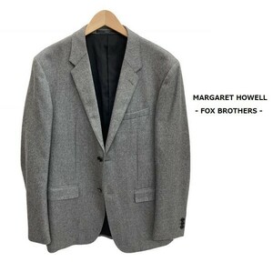 MN-0679-001 FOX BROTHERS Margaret Howell MARGARET HOWELL tailored jacket 