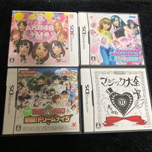 3DS DSソフト 4本セット 動作確認OK即日発送