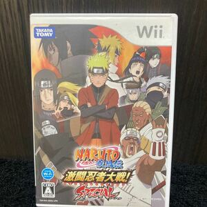 Wiiソフト Wii ナルト　NARUTO 疾風伝 激闘忍者大戦 SPECIAL