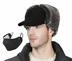 ロシア 帽子 飛行帽 耳あて付き帽子 防寒帽子 スノボ 帽子 耳付きキャップ 帽子 ファッション男女兼用
