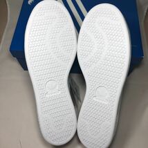 【新品】人気 adidas STAN SMITH アディダス スタンスミス メンズ レディース スニーカー ベルクロ ホワイト ブルー 白 青 CF S80042 27.0_画像5