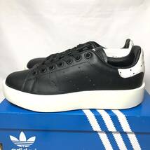 【新品】adidas STAN SMITH bold W レディース スニーカー アディダス スタンスミス ボールド BA7772 厚底 ドット ブラック 黒 23.0_画像5