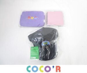 【同梱可】美品 韓流 防弾少年団 BTS キャップ ポーチ アルバム IN THE SOOP 等 3点グッズセット