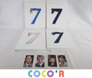 【同梱可】良品 韓流 防弾少年団 BTS CD MAP OF THE SOUL 7 4種 トレカ付 4点グッズセット
