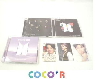 【同梱可】良品 韓流 防弾少年団 BTS CD THE BEST OF 防弾少年団 KOREA THE BEST MAP OF THE SOUL 7 トレカ付き 3点
