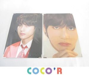 【同梱可】新品 韓流 防弾少年団 BTS V テテ テヒョン プレミアムフォト ON:E LOVE YOURSELF 2点グッズセット