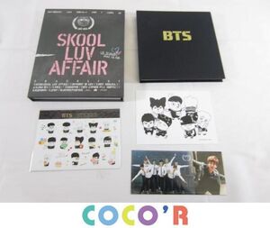 【同梱可】良品 韓流 防弾少年団 BTS CD SKOOL LUV AFFAIR 2COOL 4SCOOL トレカ ジン 2点グッズセット