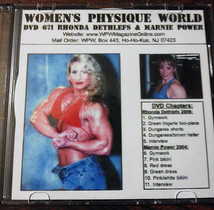 女性ボディビル WPW671 Rhonda Dethlefs & Marnie Power_画像3