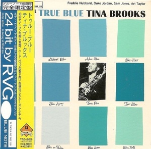 ♪新品未開封♪紙ジャケット♪24 Bit By RVG シリーズ♪消費税不要♪ ティナ・ブルックス Tina Brooks - True Blue [TOCJ-9018]