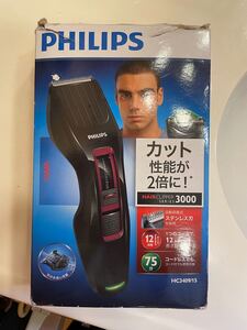 フィリップス ジャパン ヘアカッター充交式 HC3409/15 ダークレッド×ブラック