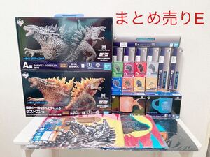 1円 E 一番くじ ゴジラ VS コング A賞 ラストワン バーニングカラー フィギュア B賞 カップ F賞 モンスター マグネット まとめ売 セット