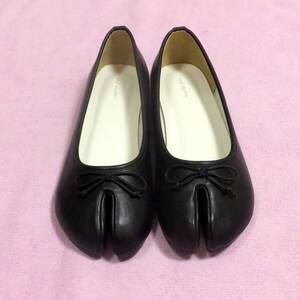 歩きやすい足袋シューズ黒 S 激安 パンプス