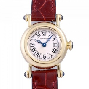 カルティエ Cartier ミニディアボロ W1511556 ホワイト文字盤 中古 腕時計 レディース