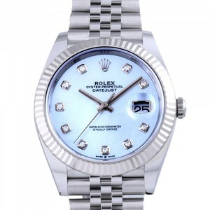 ロレックス ROLEX デイトジャスト 41 126334NG ホワイト文字盤 未使用 腕時計 メンズ