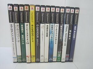 プレステ２用ソフト　色々14本セット　中古