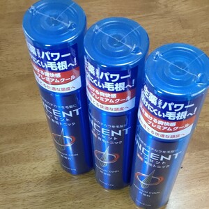 プレミアムクール 薬用育毛トニック インセント 無香料 INCENT【180g3本】