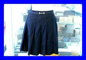 0 used Pour La Frime pour la frime knee height skirt S size black F0804