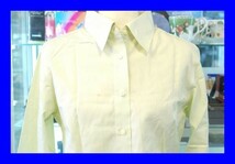 ○中古 ユニクロ NON IRON PLUS 長袖 シャツ Lサイズ F1484_画像1