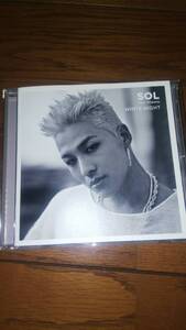 国内盤CD SOL from BIGBANG WHITE NIGHT 帯なし ソル