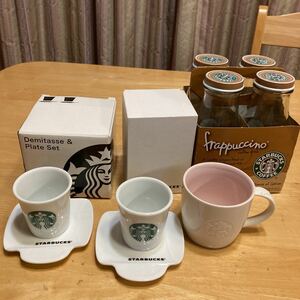 Starbucks 日本未発売 さくら 2016 ロゴマグ デミタス プレート スターバックス スタバ カップ&ソーサー マグカップ 