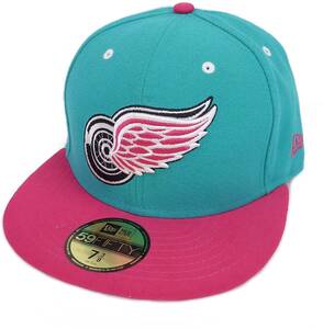 New Era ニューエラ NHL Detroit Red Wings デトロイト レッドウィングス ベースボールキャップ 7 3/8 58.7cm【並行輸入品】