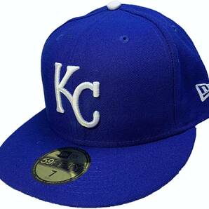 New Era ニューエラ 59FIFTY MLB カンザスシティ ロイヤルズ ベースボールキャップ (ロイヤルブルー) 7 55.8cm [並行輸入品]