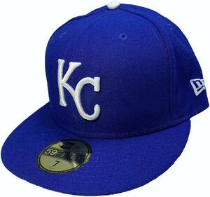 New Era ニューエラ 59FIFTY MLB カンザスシティ ロイヤルズ ベースボールキャップ (ロイヤルブルー) 7 1/4 57.7cm [並行輸入品]