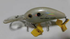 ２　ファットフリーシャッド　BD7F　3/4oz　7.6ｃｍ　フラットサイドクランク　ボーマー　Fat Free Shad　BOX保管未使用品