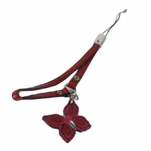 PRADA Prada strap charm safia-no1ARA92 butterfly 