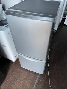 Panasonic パナソニック 2ドア 冷蔵庫 138L 2017年製 シルバー NR-B14AW
