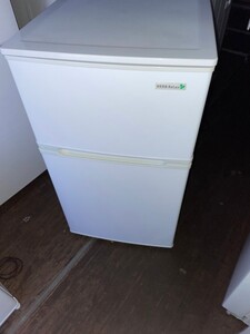 YAMADA ヤマダ電機 2ドア冷蔵庫 HERB RELAX 90L 2016年製 YRZ-C09B1
