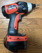 BLACK&DECKER ブラック&デッカー SX5000 電動工具 充電器・バッテリー・ケース付き【通電確認済】「MH22012507」_画像4