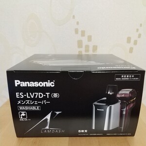 ラムダッシュ メンズシェーバー 5枚刃 全自動洗浄充電器付き ES-LV7D-T ブラウン